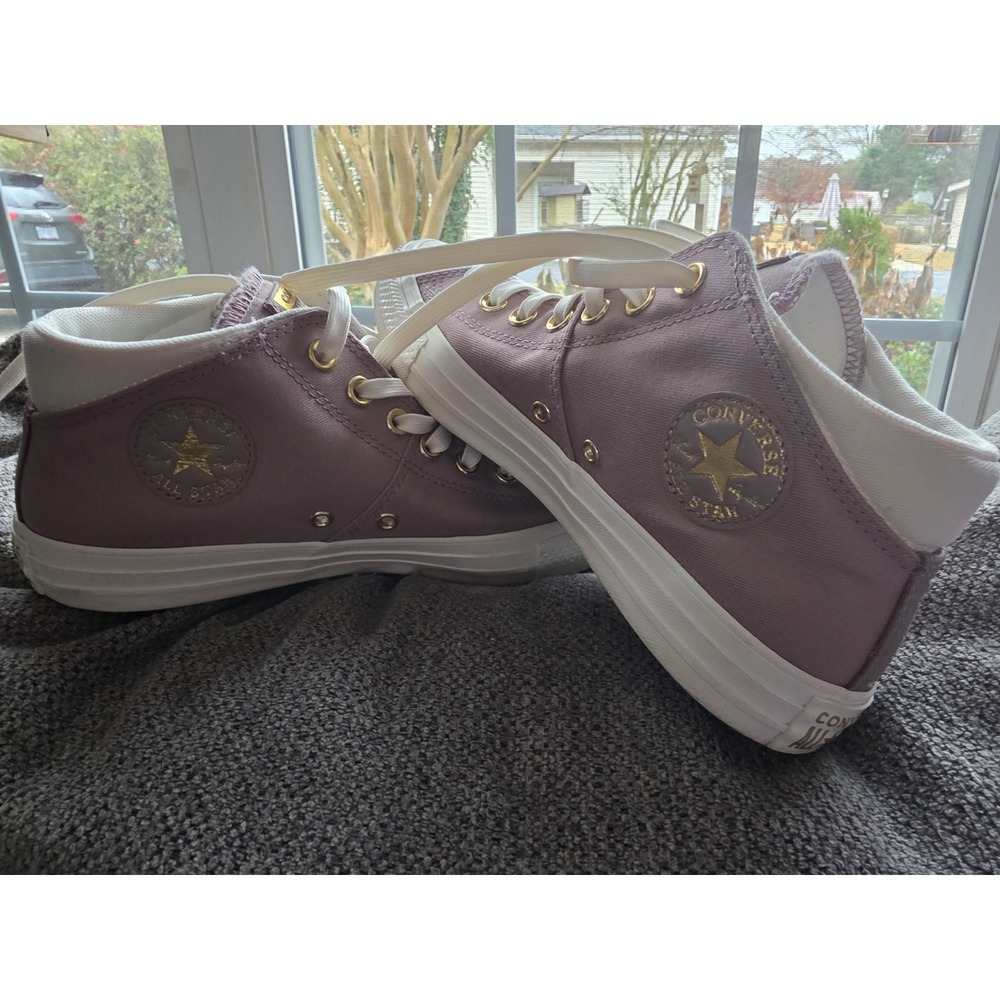 Converse Chuck Taylor All Star Mid Pink Gold Women's Size 9.5 - Picture 10 of 10